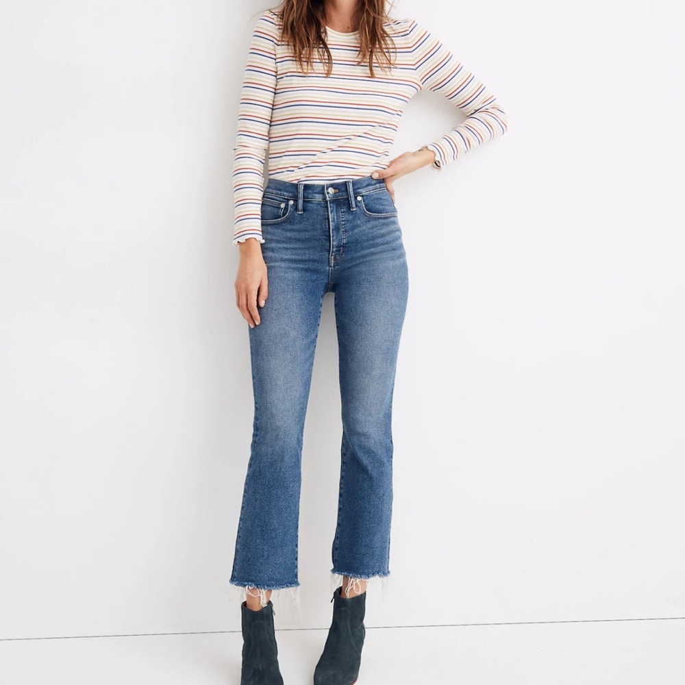 Madewell Cali Demi Boot Jeans